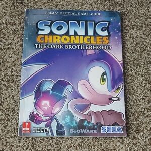 Sonic Chronicles: The Dark Brotherhood Prima Official Game Guide Book